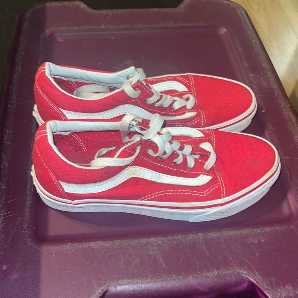 Red Vans